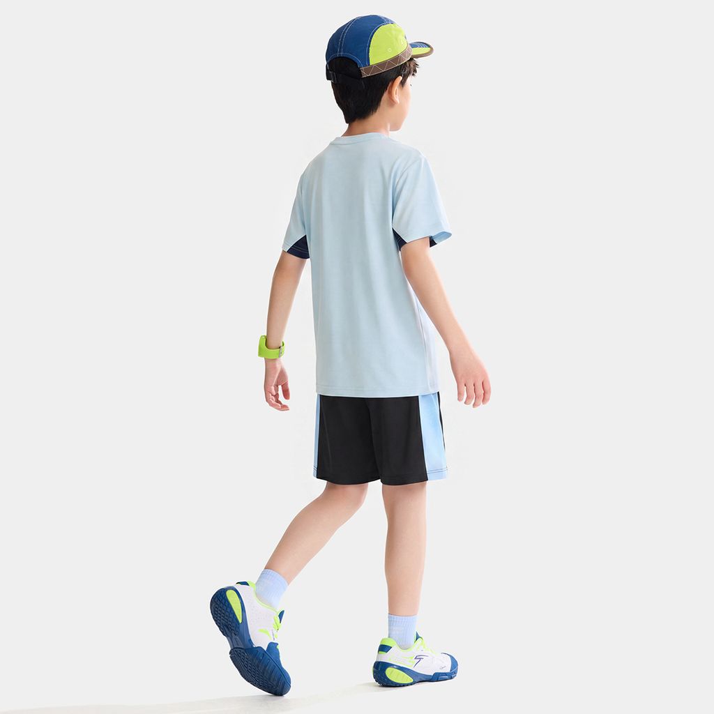 Áo Thun Ngắn Tay thể Thao Bé Trai Anta Kids A72625127-1