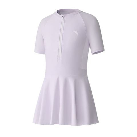 Váy Bơi Liền Thân Thể Thao Bé Gái Anta Kids A825332461-1