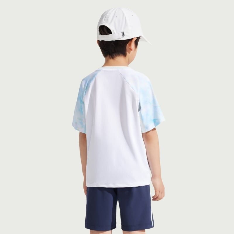 Áo Phông Ngắn Tay Bé Trai Anta Kids Running 3525B9102-1