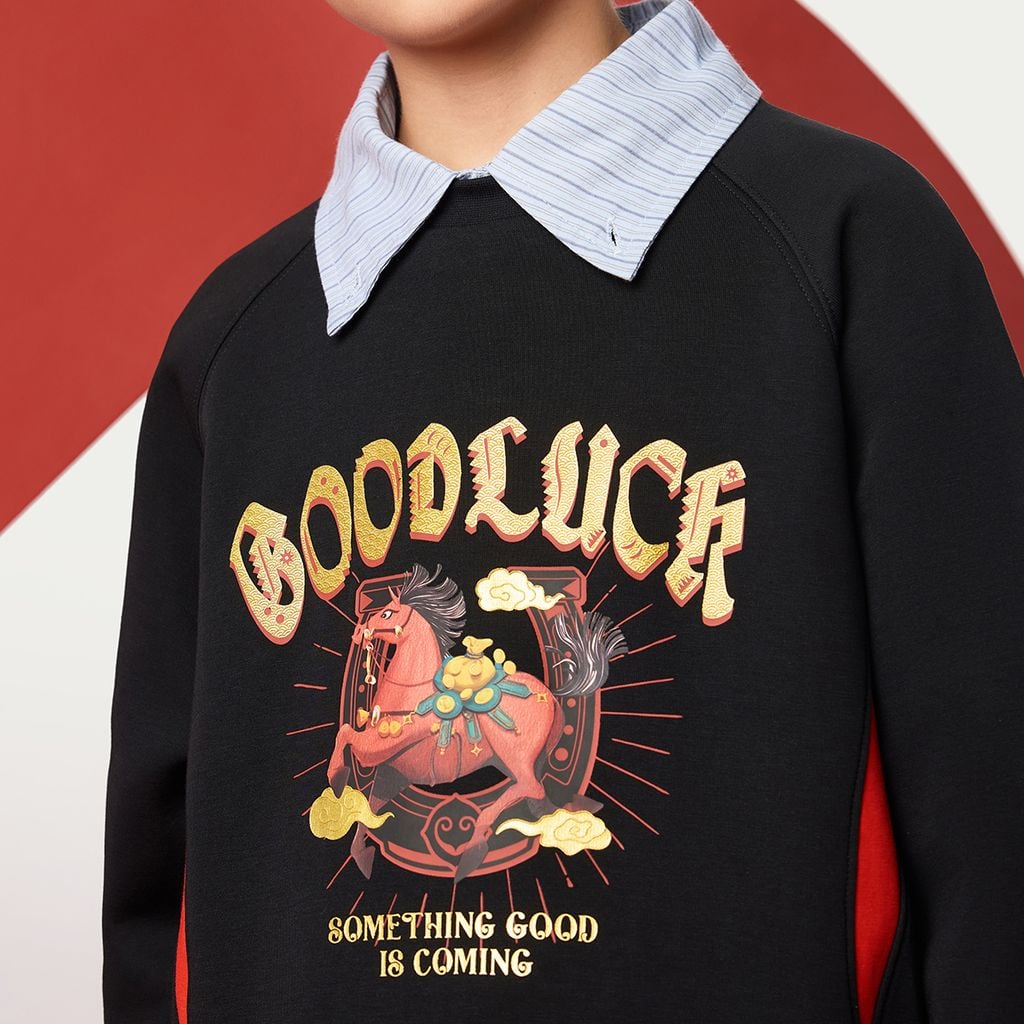 Áo Sweater Thể Thao Bé Trai Anta Kids 3526A8725-3