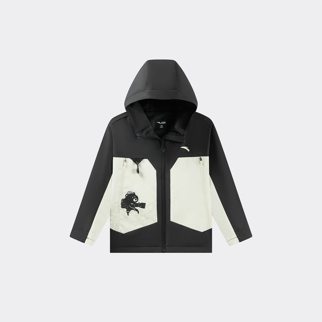 Áo Khoác Chống Nước Bé Trai Anta Kids 3526A9666S-3