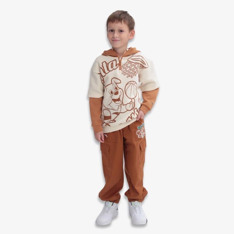 Quần Dài Bóng Rổ Bé Trai Basketball-Kt Anta Kids W352349506