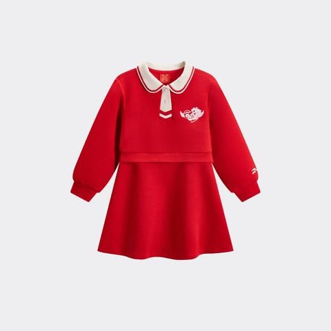 Váy Liền Thời Trang Bé Gái Anta Kids 3626A9301-1