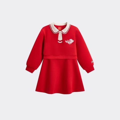 Váy Liền Thời Trang Bé Gái Anta Kids 3626A9301-1