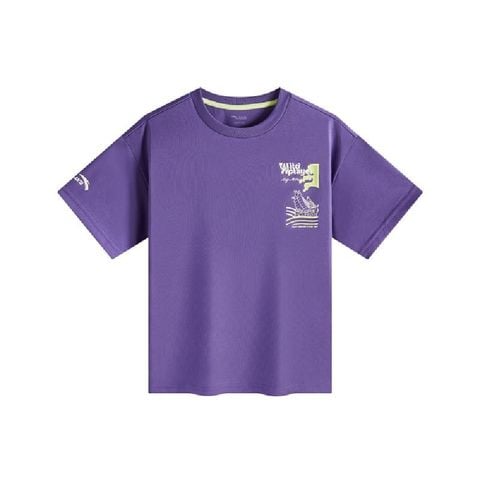 Áo Phông Ngắn Tay Bé Trai Anta Kids Wildplayer 3525B8133-4