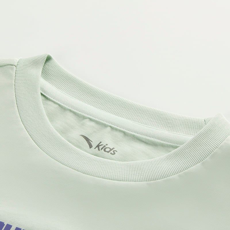 Áo Phông Ngắn Tay Thể Thao Bé Trai Anta Kids 3525C9107-1
