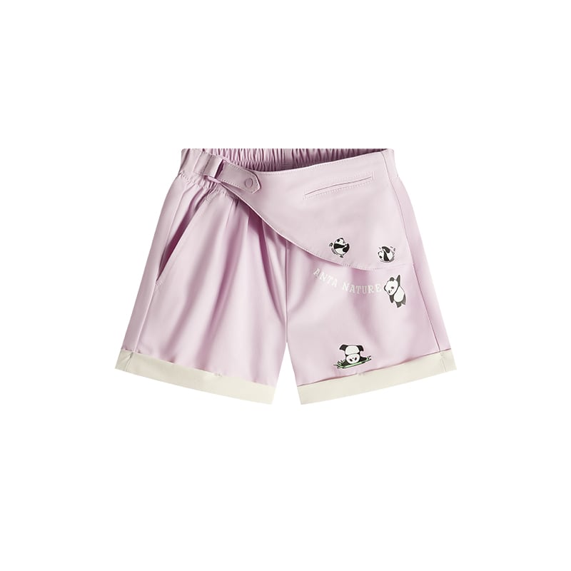 Quần Short Thể Thao Bé Gái Anta Kids 3625C9302-2