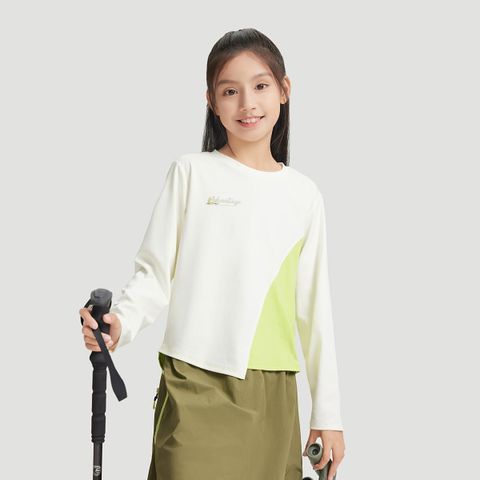 Áo Phông Dài Tay Thời Trang Bé Gái Anta Kids T624C6402