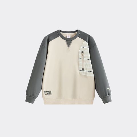 Áo Sweater Thể Thao Bé Trai Anta Kids 3525C9743-2