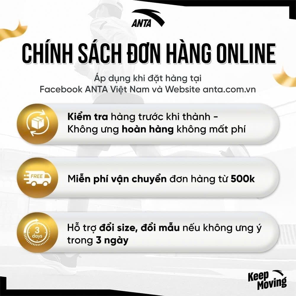 [Live] Giày Tập Thể Thao Nữ A-EBUFFER ANTA (G116) 1225B7718-4