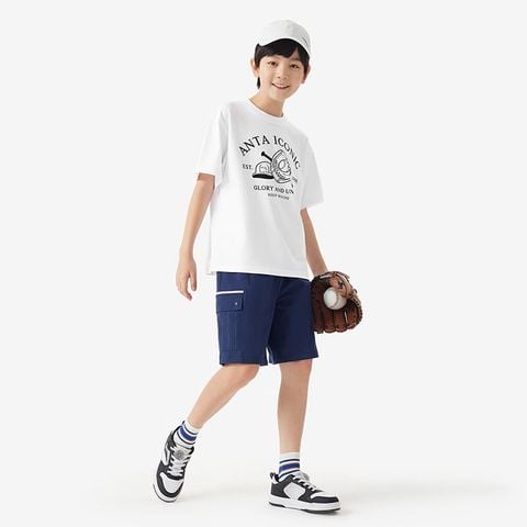 Quần Short Bé Trai Anta Kids 3525B8717-1