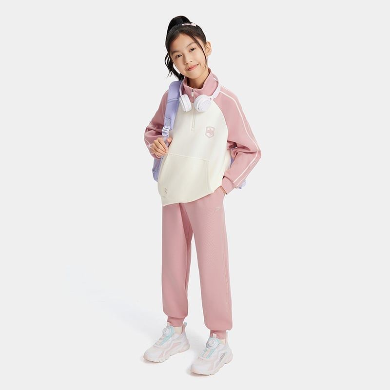 Bộ Quần Áo Thể Thao Bé Gái Anta Kids A62537708-1