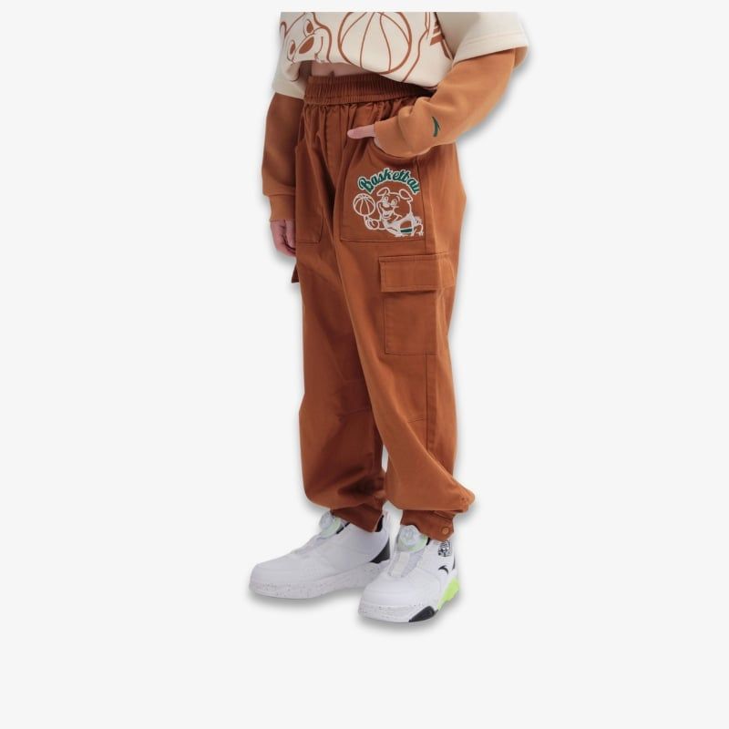Quần Dài Bóng Rổ Bé Trai Basketball-Kt Anta Kids W352349506
