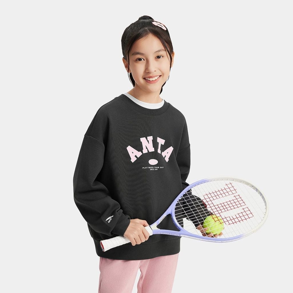 Áo Sweater Thời Trang Bé Gái Anta Kids A62537702-8
