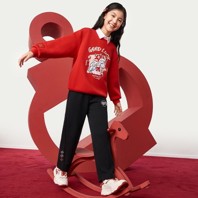 Quần Dài Thời Trang Bé Gái Anta Kids 3626A8713-1