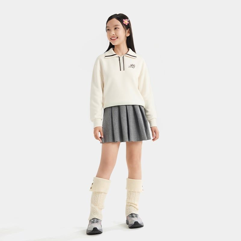 Áo Sweater Thời Trang Bé Gái Anta Kids 3626A8727-1