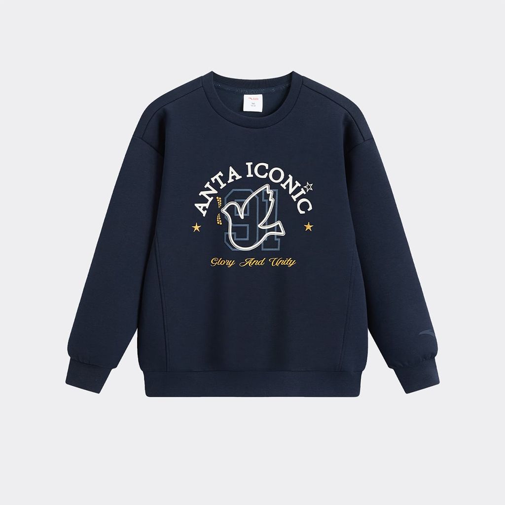Áo Sweater Thể Thao Bé Trai Anta Kids 3526A8717-3