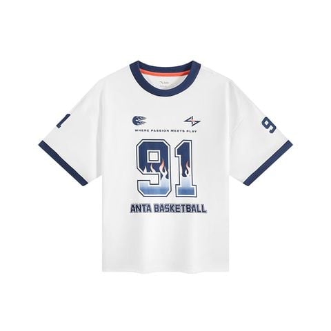 Áo Thun Thể Thao Bé Trai Anta Kids 3525C1108-1