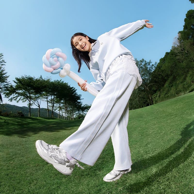 Quần Dài Thời Trang Bé Gái Anta Kids 3626A8731-4
