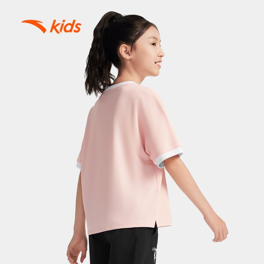 Áo Phông Thể Thao Bé Gái Anta Kids 3625C6107-2