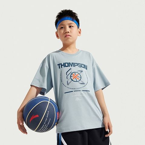 Áo Phông Ngắn Tay Bé Trai Anta Kids Basketball 3525B1107-2