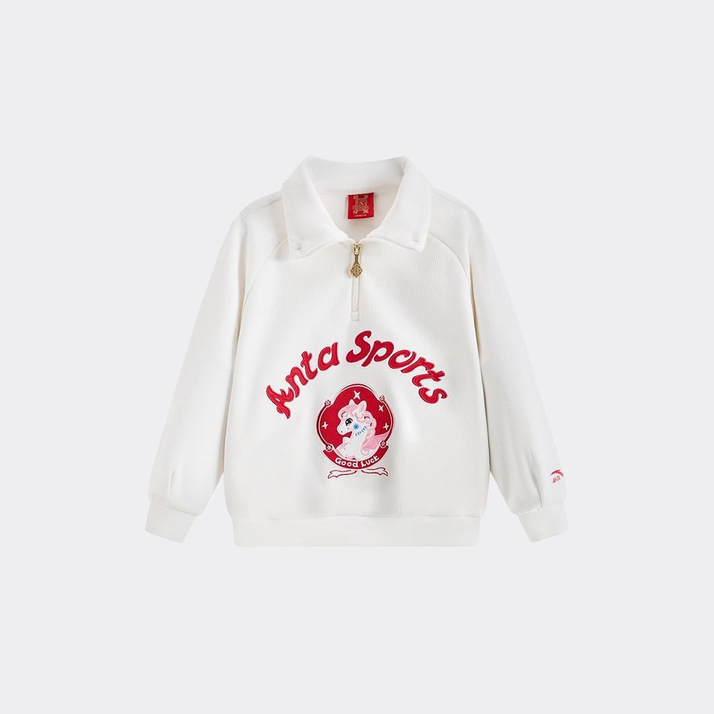 Áo Sweater Thời Trang Bé Gái Anta Kids 3626A9749-3