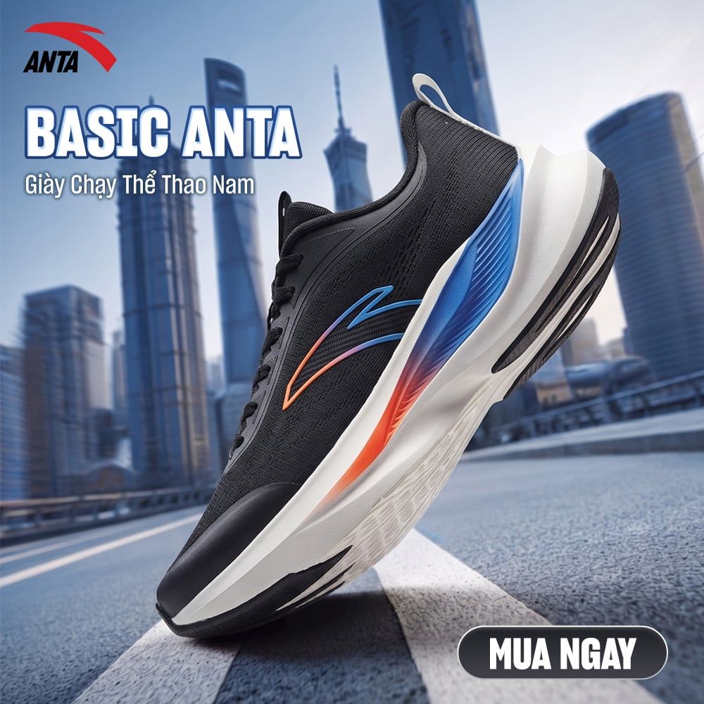 Giày Chạy Thể Thao Nam BASIC ANTA 1126A5527-5