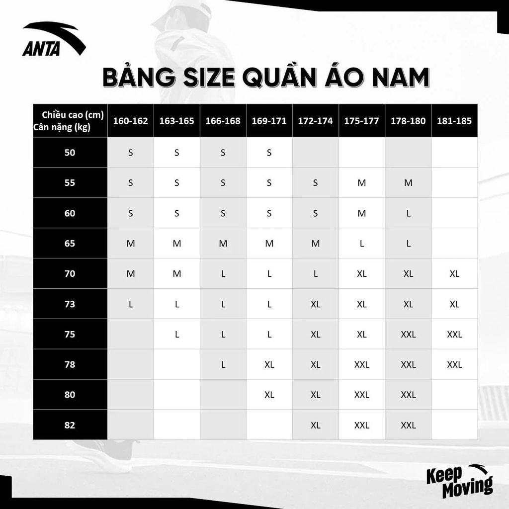 Quần áo thể thao nam ANTA 1524C7713-1/1524C7325-1