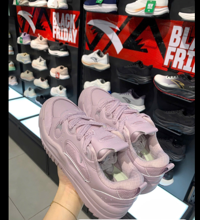 Giày thời trang thể thao nữ Skateboard Shoes ANTA 24C8002-4