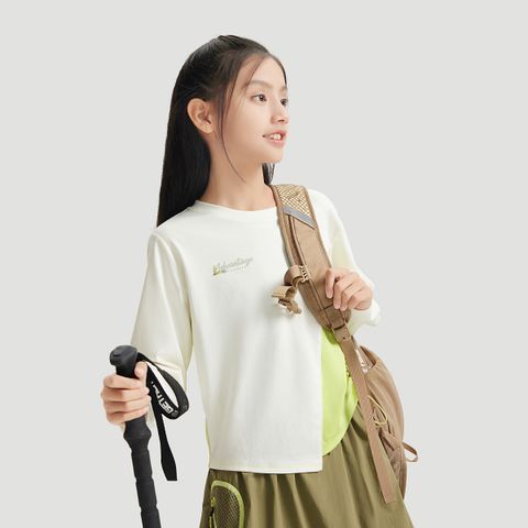 Áo Phông Dài Tay Thời Trang Bé Gái Anta Kids T624C6402