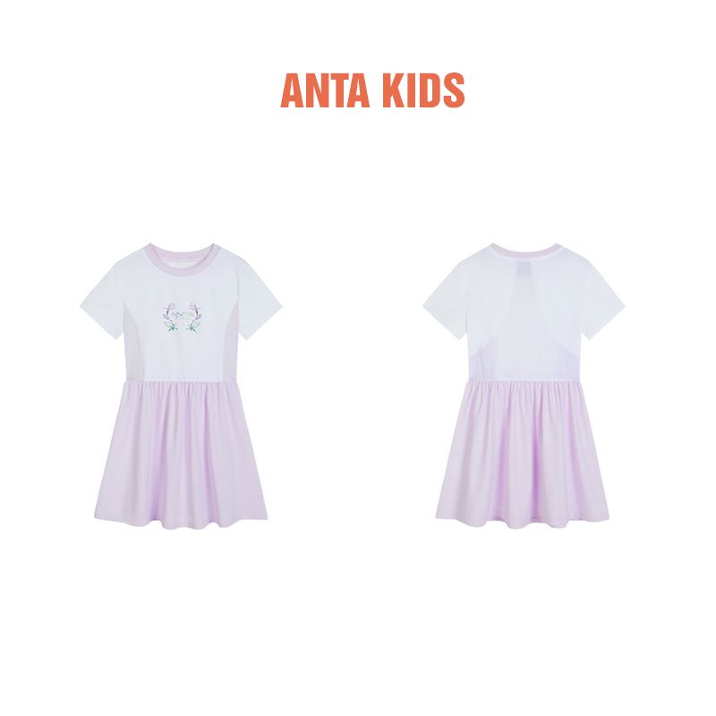 Váy Liền Thể Thao Bé Gái Anta Kids 3624B9301
