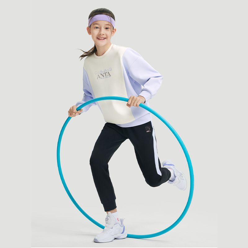 Áo Sweater Bé Gái Anta Kids 3624C7708