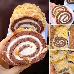 banh cuon hanh nhan chocolate