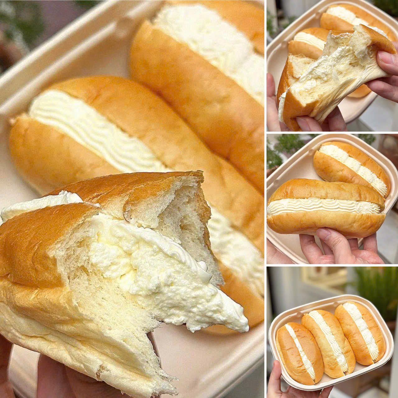 banh mi kem tuoi tho