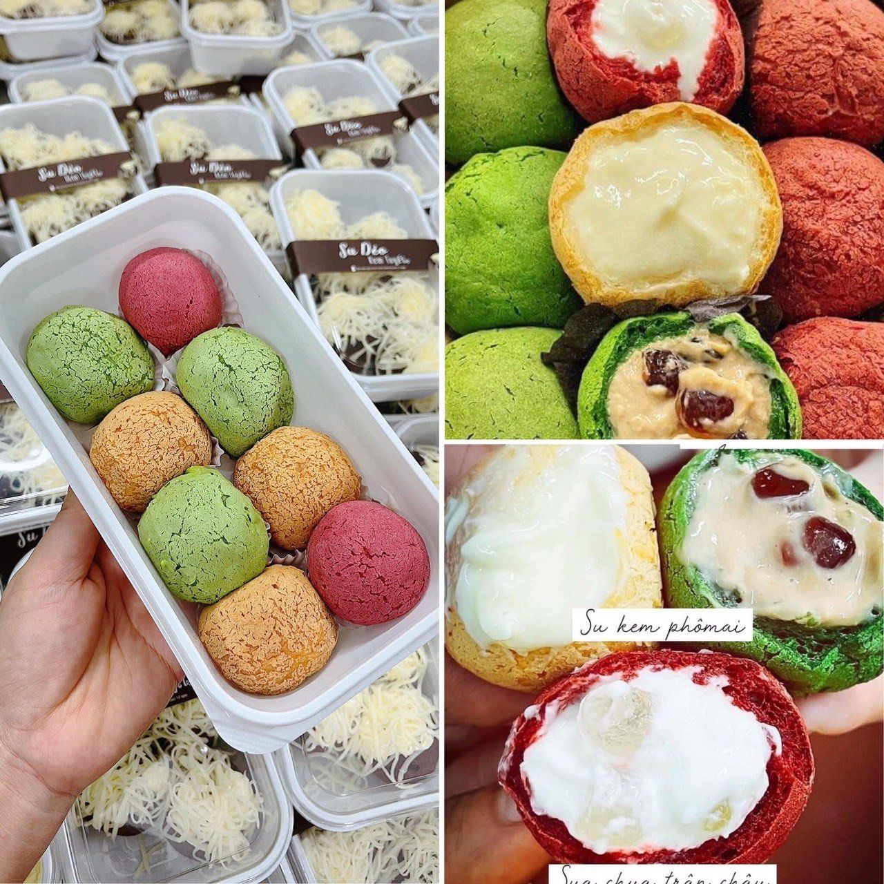 banh su giao thong mix vi