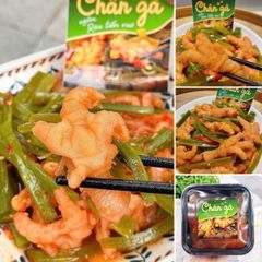 chan ga ngam rau tien vui