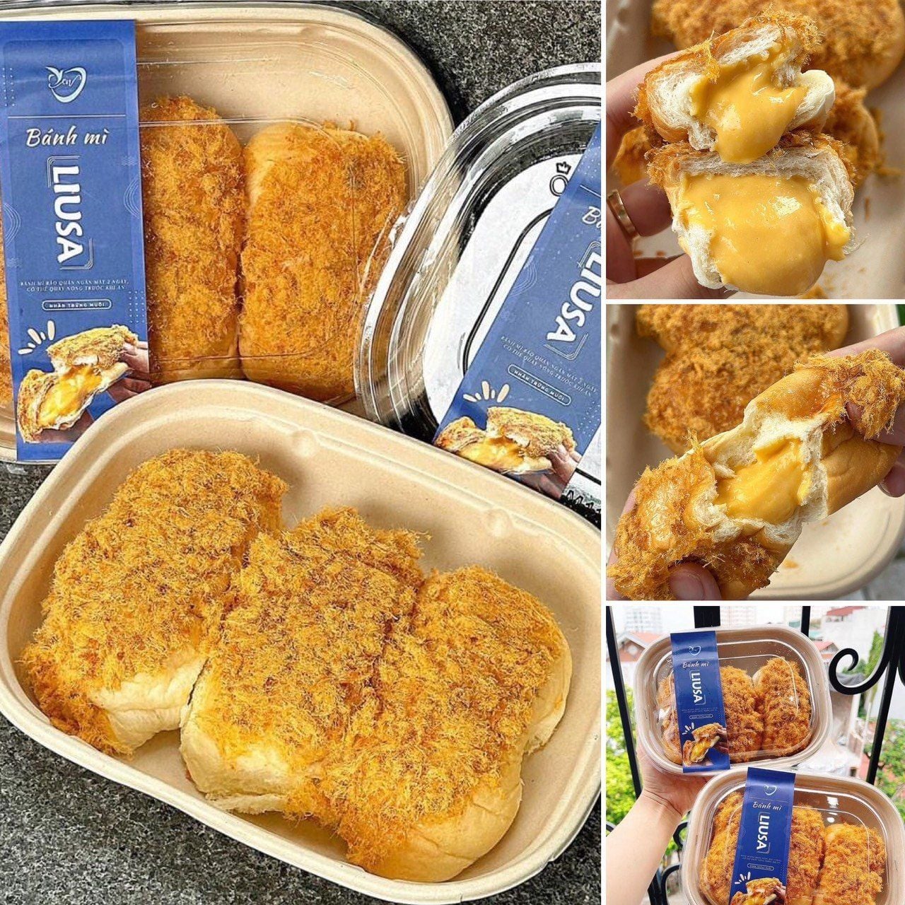 banh liusa nhan trung muoi