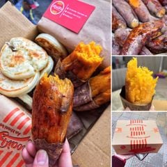 khoai mat da lat nuong nong