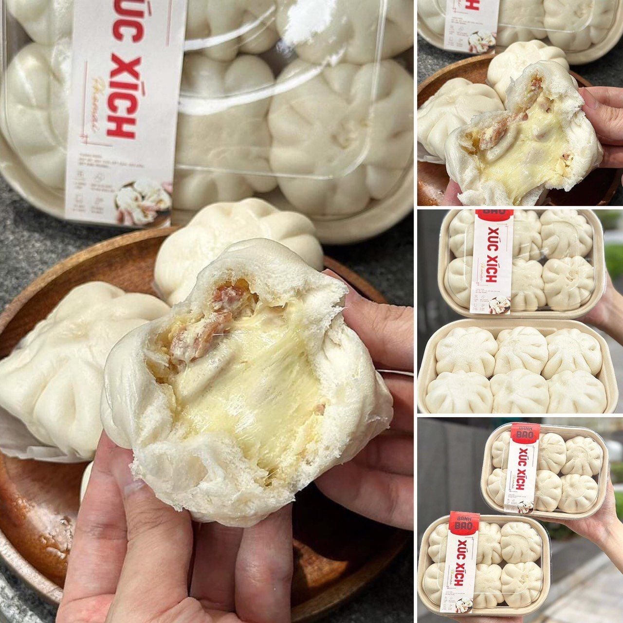 banh bao xuc xich phomai
