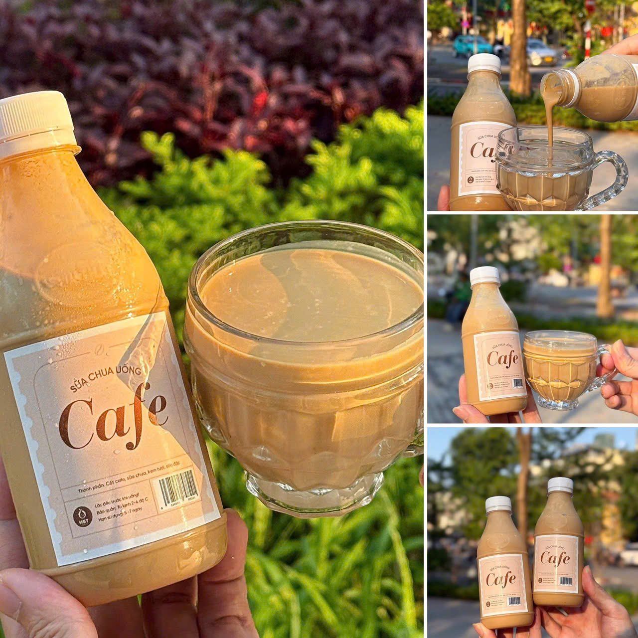 sua chua cafe
