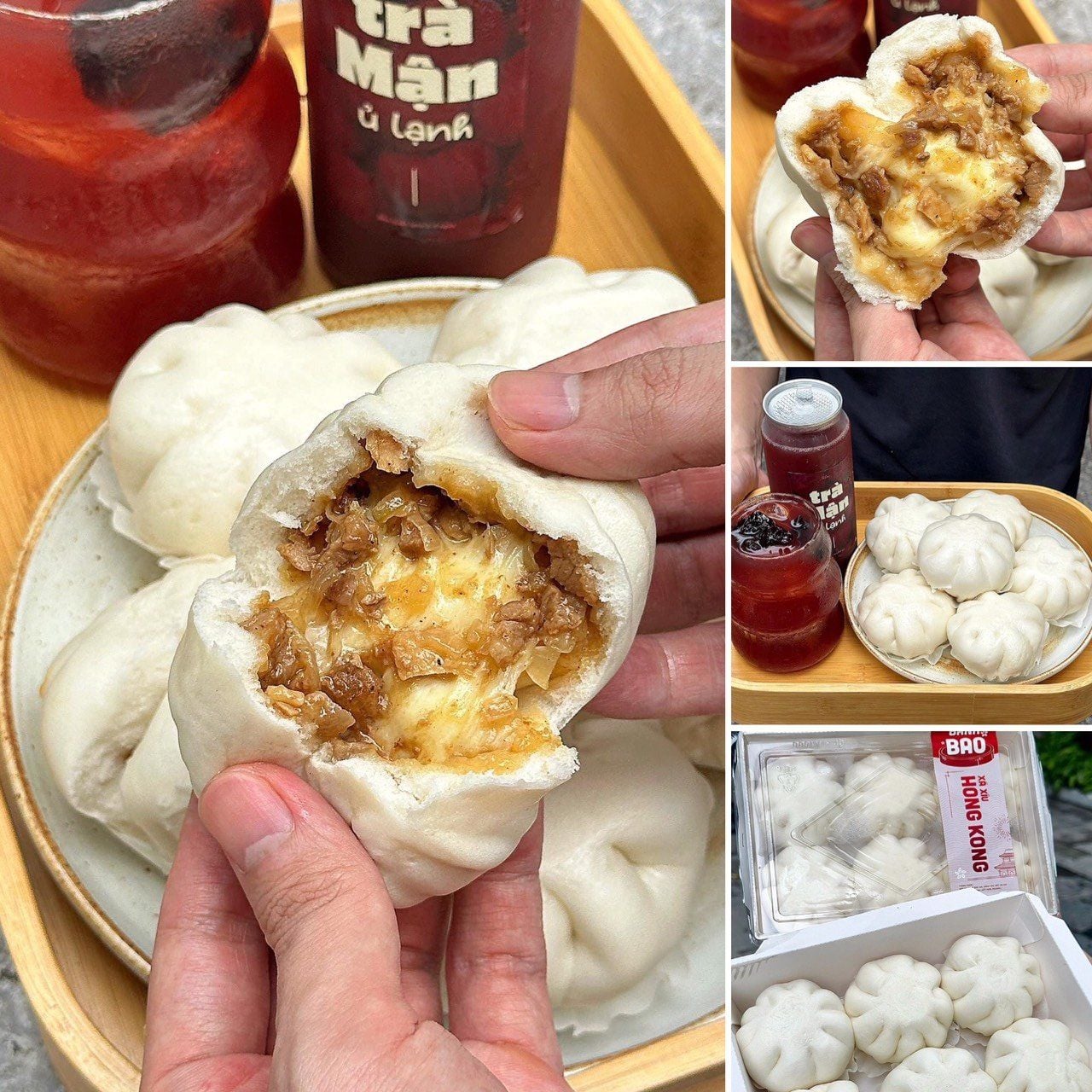 banh bao xa xiu phomai