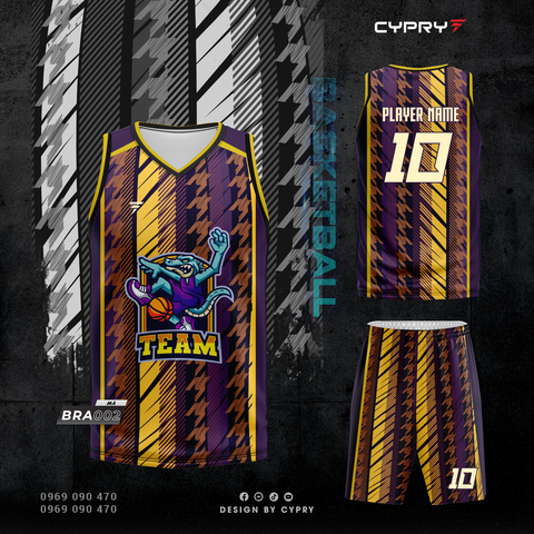 ÁO BÓNG RỔ BRA-002