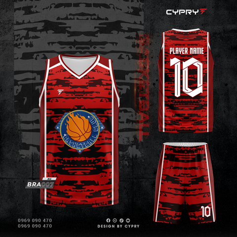 ÁO BÓNG RỔ BRA-007