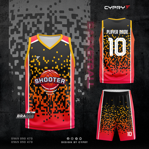 ÁO BÓNG RỔ BRA-008