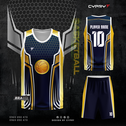 ÁO BÓNG RỔ BRA-012