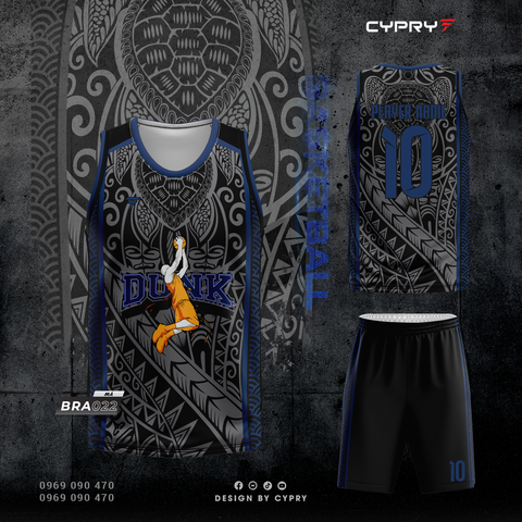 ÁO BÓNG RỔ BRA-022