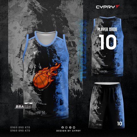 ÁO BÓNG RỔ BRA-024