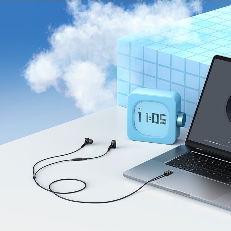 Tai Nghe Có Dây Type-C Baseus Encok CZ18 (1.1m, Noiseless Sensitivity Microphone, 10mm PET dynamic driver)