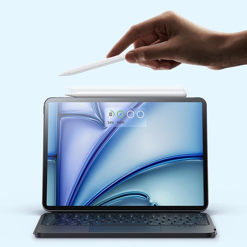 Bút Cảm Ứng Baseus Smooth Writing 3 Wireless Charging Active Wireless Version (Connect via Bluetooth, 17H, Auto Wake by Picking Up, Magnetic Wireless Charging, LDS Gold-Plated Tip)