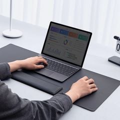 Tấm Lót Chuột Bàn Phím 3-in-1 Baseus MagPro 2 Series Smart Desk Mat (PU, Kê Tay)